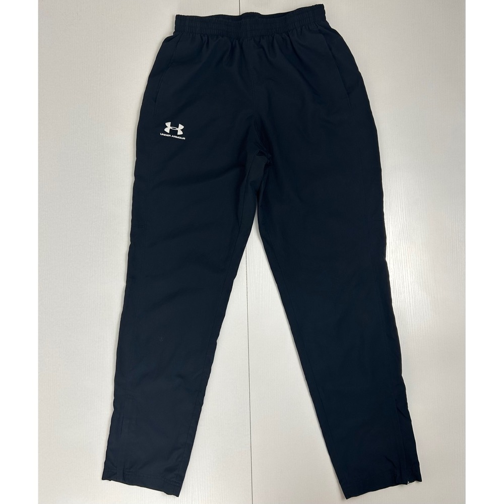 Under Armour Vital Woven Warm Up Track Pants Mens Size M Mesh Lined Zip Ankle